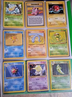 🔥Binder Lot 72 Pokemon card WOTC 1995 TCG Base Set shadowless 1st Edition Zubat - Image 5