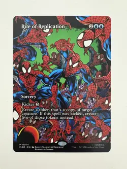 Rite of Replication Borderless Showcase MTG Magic the Gathering Card NM Mint MAR - Image 1