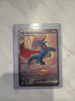 Pokemon TCG Salamence EX Journey Together Special Illustration Rare Card 187/159 - Image 1