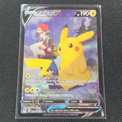 Pikachu V - TG16/TG30 - Ultra Rare - Lost Origin - Pokemon Card - NM/M - Image 1
