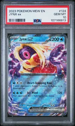 2023 Pokemon 151 # 124 Jynx EX PSA 10 Card GEM MINT! Trusted Seller! Free Ship! - Image 1