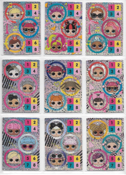 16 Different LOL Surprise! Dance Off! TCG TOKEN CARDS w/2 Extras - Image 1