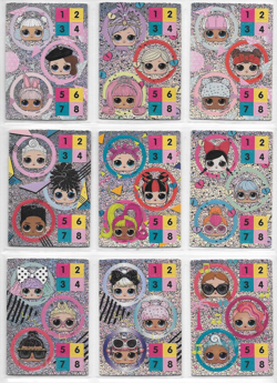 16 Different LOL Surprise! Dance Off! TCG TOKEN CARDS w/2 Extras - Image 2