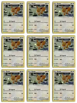 (10) Pokemon Card Eevee SWSH190 Sword & Shield Promo Card lot - Must See! - Image 1