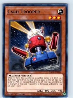 Card Trooper Rare 1st Edition AMDE-EN046 LP - Image 1