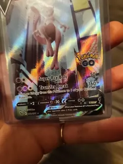 Pokemon TCG Go - Mewtwo V #72/78 - Full Art Alternative - Ultra Rare Card - Image 2