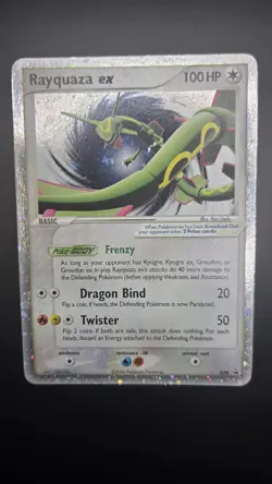 Rayquaza EX 039 - EXC/ NM - Black Star Promo - Holo Rare Vintage Pokemon Card - Image 2