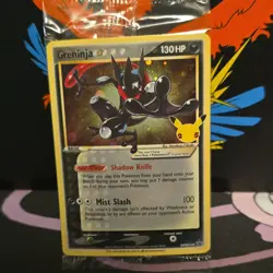 Pokemon Greninja Star 130 HP Promo Holo SWSH144 SWSH: Sword & Shield Card - Image 1