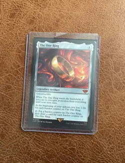 The One Ring Mythic 0246 Magic the Gathering Lord of the Rings Near MINT MTG - Image 1