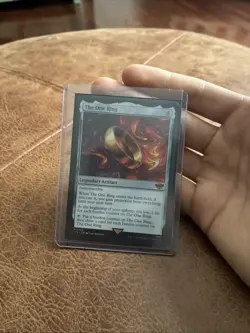 The One Ring Mythic 0246 Magic the Gathering Lord of the Rings Near MINT MTG - Image 2