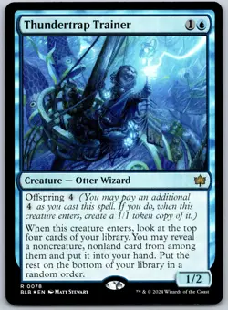 Thundertrap Trainer Foil R Bloomburrow 78 NM - Image 1