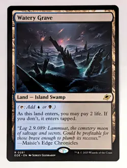 (Normal) Watery Grave (261) Edge of Eternities Mtg NM - Image 1