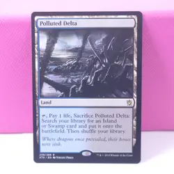 MTG Polluted Delta Non-Foil from Khans of Tarkir LP - Image 1