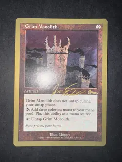Grim Monolith 2000 Jon Finkel (ULG) World Championship Deck MTG Free Shipping - Image 2