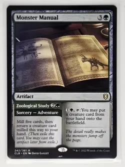 Monster Manual Commander Legends: Battle for Baldur's Gate MTG Regular LP - Image 1