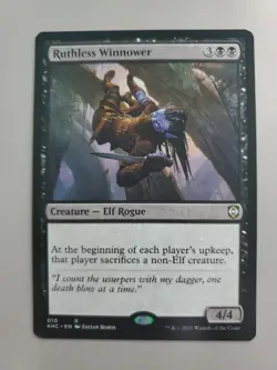 MTG Ruthless Winnower Commander: Kaldheim Regular Rare - Image 1