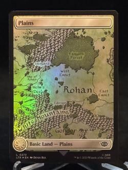 MTG LTR Lord of the Rings Middle-earth Foil Plains (B) - Basic Land - Image 1