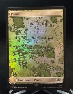 MTG LTR Lord of the Rings Middle-earth Foil Plains (A) - Basic Land - Image 1