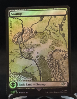 MTG LTR Lord of the Rings Middle-earth Foil Swamp (B) - Basic Land - Image 1