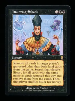 * * 1x Haunting Echoes x1 * * Odyssey MTG Close to NM Near Mint - Image 1