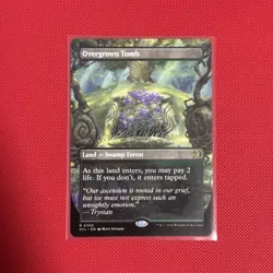 Overgrown Tomb - Borderless Rare - MTG #0350 - Lorwyn Eclipsed NM - Image 1