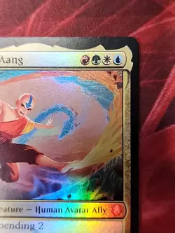 MTG Avatar Aang Aang, Master of Elements Foil M 0207 - Image 4