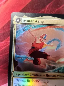MTG Avatar Aang Aang, Master of Elements Foil M 0207 - Image 5
