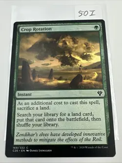 Crop Rotation - Commander 2020 #169/322 MTG Magic The Gathering - Image 2