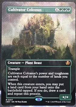 Cultivator Colossus #317 Innistrad Remastered Borderless Regular Mythic - Image 1