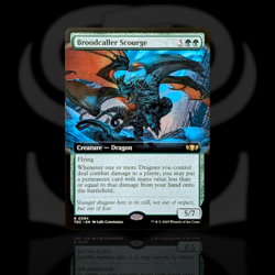 Broodcaller Scourge (Extended Art) Commander: Tarkir: Dragonstorm Regular - Image 1