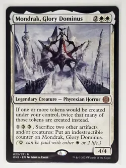Mondrak, Glory Dominus Phyrexia: All Will Be One Regular ONE 023/271 - Image 1