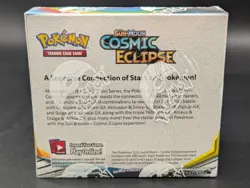 Pokemon TCG: Sun & Moon Cosmic Eclipse Booster Box Sealed w/ Acrylic Case - Image 3