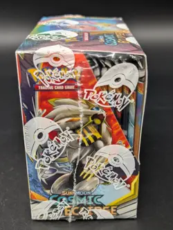 Pokemon TCG: Sun & Moon Cosmic Eclipse Booster Box Sealed w/ Acrylic Case - Image 4