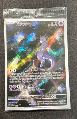 Pokemon SEALED Mewtwo 052 Promo Scarlet & Violet 151 - Image 1