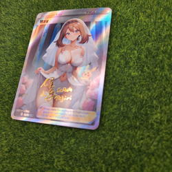 May Pokemon Waifu Trainer Foil Goddess Story Waifu Card Girl Holo Anime Super - Image 3