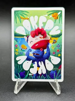 Frank Zapda Pokepu v2 Holo Zapdos Pokemon Fan Art Mick Junco 80/77 - Image 3