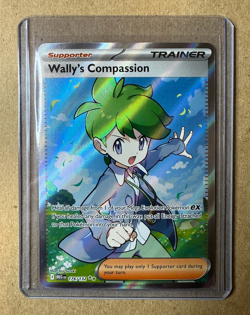 Pokemon TCG: Wally's Compassion 176/132 Me01: Mega Evolution Holo NM - Image 1