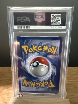 1999 Pokemon Game 8 Machamp Holo 1st Edition PSA - Image 2