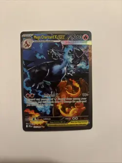 2025 Pokemon Phantasmal Flames MEGA CHARIZARD X ex 125/094Pack Fresh Grade Ready - Image 1