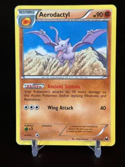 Pokemon Aerodactyl 53/108 Dark Explorers MP - Image 1