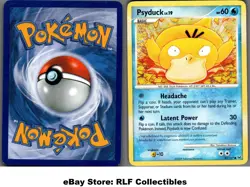 2009 Pokemon, Platinum, #87/127 Psyduck Lv. 19, Common - Image 1