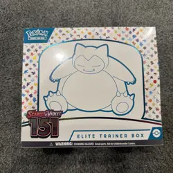 Pokemon TCG: S & V Pokemon 151 Elite Trainer Box ETB New Factory Sealed 820650853159 - Image 1