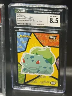 Pokemon Starters Bulbasaur Squirtle Charmander PSA CGC Swirls Graded 7 8.5 9 - Image 4