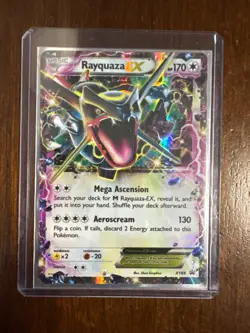 Rayquaza EX XY69 Shiny Black Star Promo 2015 Pokemon TCG Ultra Holo Rare - Image 1
