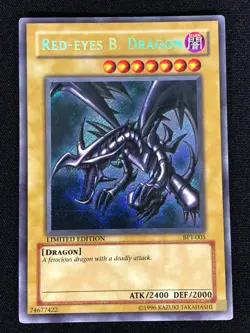 Yugioh Red-Eyes B. Dragon BPT-005 Secret (LP) - Image 1