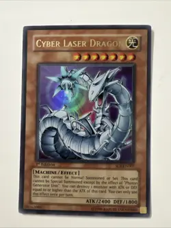 Cyber Laser Dragon SOI-EN007 - Ultra Rare - Near Mint 1st Edition YuGiOh! - Image 1