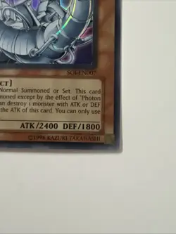 Cyber Laser Dragon SOI-EN007 - Ultra Rare - Near Mint 1st Edition YuGiOh! - Image 4