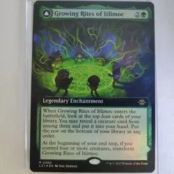 Growing Rites of Itlimoc - Foil Extended Art - NM - Lost Caverns of Ixalan LCI - Image 1