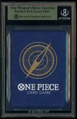 2022-24 One Piece Promos P033 Monkey D. Luffy Silver Foil Champsp Event BGS 9.5 - Image 3