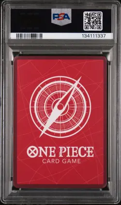 2025 ONE PIECE PROMOS BVB X ONE PIECE MATCH DAY 2025 #003 MONKEY D. LUFFY PSA 10 - Image 3